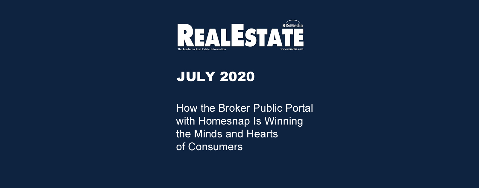 Real Estate Magazine July issue
